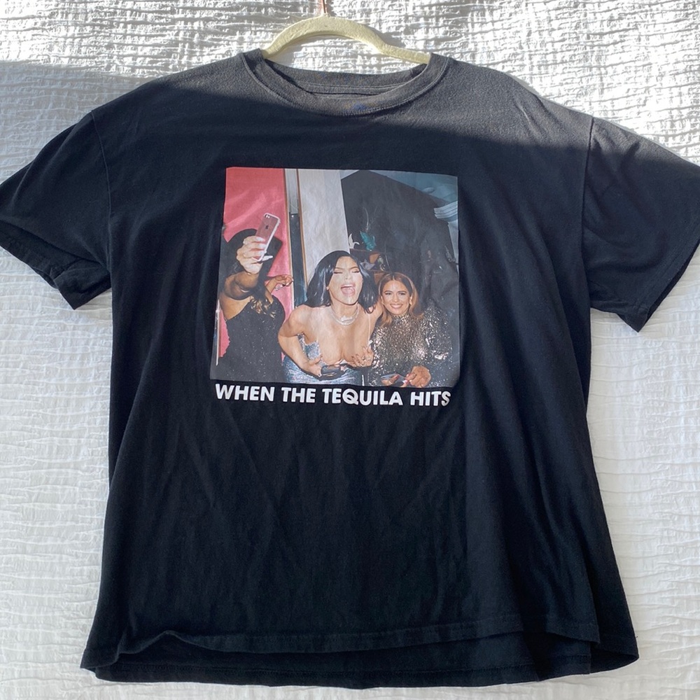 Black Graphic Tee